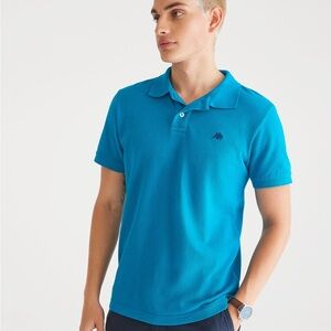 Abercrombie & Fitch Vibrant Blue Polo Shirt